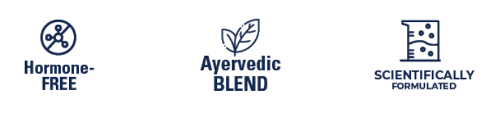 Hormone-Free, Ayurvedic Blend, Scientifically Formulated